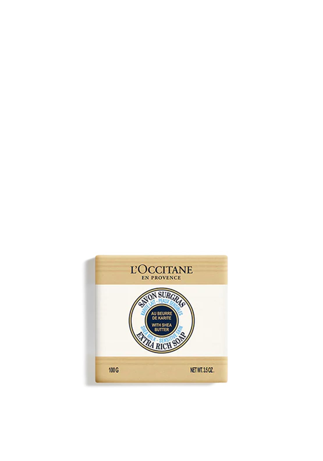 L’Occitane Shea Milk Extra Rich Soap, Sensitive Skin 100g