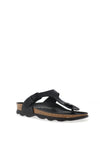 Lodi B Esclava T-bar Sandals, Black