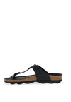 Lodi B Esclava T-bar Sandals, Black