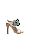 Lodi Taela Stiletto Heel Strappy Sandals, Metallic Multi