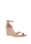 Lodi Lismer Wedge Heeled Sandals, Nude
