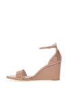 Lodi Lismer Wedge Heeled Sandals, Nude