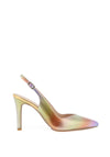 Lodi Raian Sling Back Ombre Court Shoes, Multi