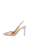 Lodi Raian Sling Back Ombre Court Shoes, Multi