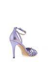 Lodi Yisis Metallic High Heeled Sandals, Lilac