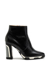 Lodi Umi Ankle Leather Ankle Boot, Black