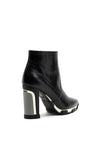 Lodi Umi Ankle Leather Ankle Boot, Black