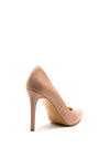 Lodi Victory Classic Leather Pointed Court Shoe, Nude