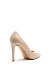 Lodi Victory Patent Pointed High Court Shoe, Nude