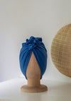 Looks by Luks Organic Cotton Turban, Blue