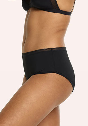 Love Luna Lady Leaks Midi Briefs, Black