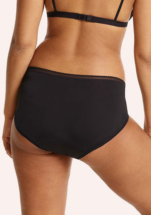 Love Luna Lady Leaks Midi Briefs, Black