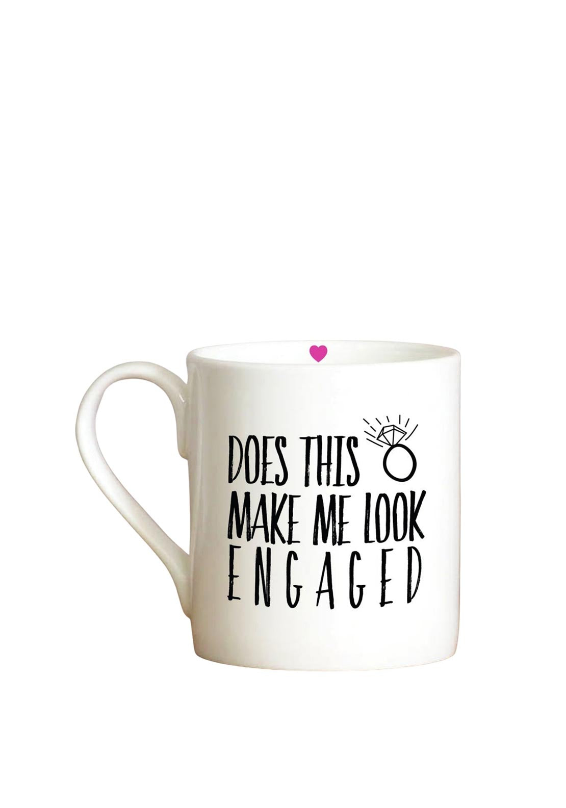Love the Mug ‘Does This Ring Make Me Look Engaged?’ Mug