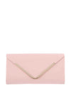 Lunar Patent Envelope Clutch Bag, Pink