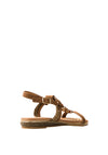 Lunar Alana Beaded Sandals, Tan