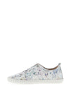 Lunar Exbury Floral Comfort Shoes, White
