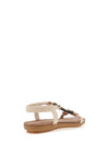 Lunar Adele Boho Sandals, Off White