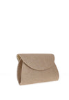 Lunar Glitter Clutch Bag, Gold