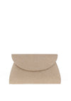 Lunar Glitter Clutch Bag, Gold
