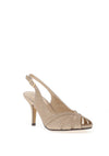 Lunar Sariyah Glitter Heeled Shoes, Gold
