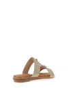 Lunar Callow Woven Slip On Sandals, Gold