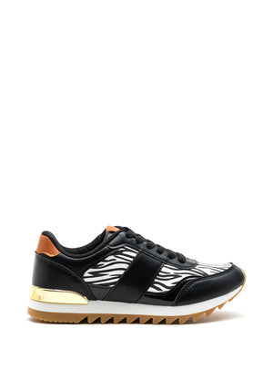 Lunar Ridge Sole Trainers, Black Multi