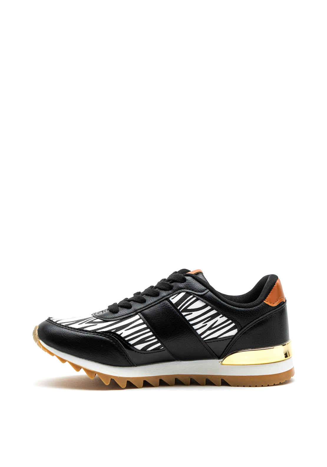 Lunar Ridge Sole Trainers, Black Multi