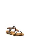 Lunar Alana Beaded Sandal, Grey