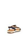 Lunar Perrie Embellished T-Bar Sandals, Navy