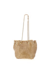 Zen Collection Diamante Bucket Bag, Gold