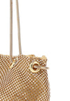 Zen Collection Diamante Bucket Bag, Gold