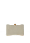 Zen Collection Braid Glitter Clutch Bag, Gold