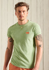 Superdry Vintage Embroidery T-Shirt, Shamrock Green