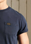 Superdry Workwear Pocket T-Shirt, Dark Navy