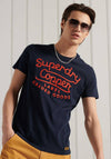 Superdry Workwear Graphic T-Shirt, Nautical navy