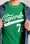Superdry Collegiate Graphic T-Shirt, Green