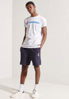 Superdry Sportstyle Applique T-Shirt, Ice Marl