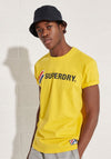 Superdry Sportstyle Applique T-Shirt, Nautical Yellow