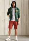Superdry Track & Field Graphic Zip Hoodie, Green