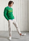 Superdry Collegiate Crewneck Sweater, Green