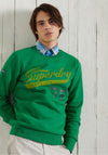 Superdry Collegiate Crewneck Sweater, Green
