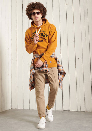 Superdry Heritage Mountain Graphic Hoodie, Yellow