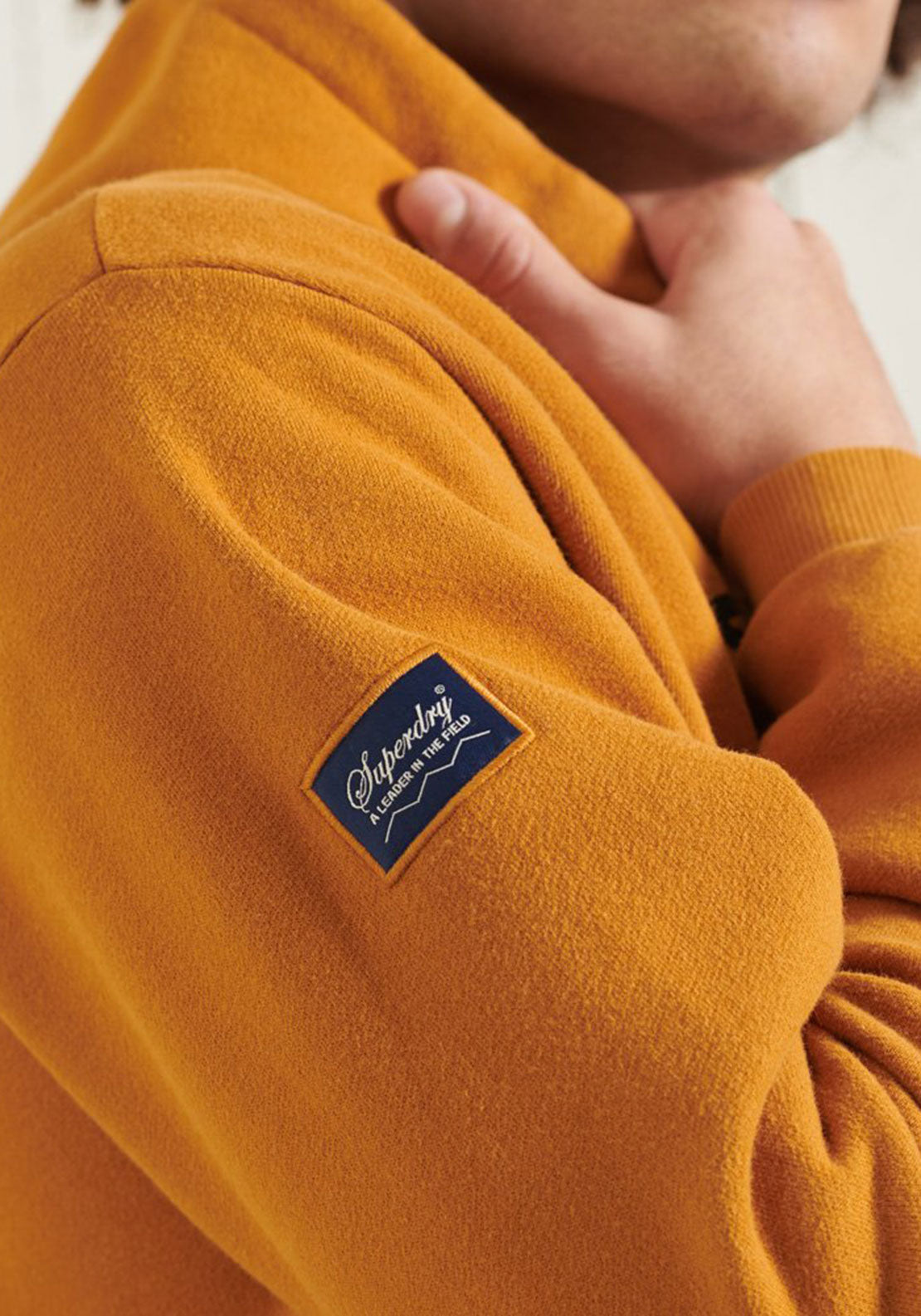 Superdry Heritage Mountain Graphic Hoodie, Yellow