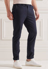 Superdry Mens Studios Chinos, Eclipse Navy