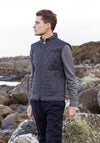 Magee 1866 Akeeran Reversible Gilet, Navy & Grey
