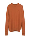 Magee 1866 Carn Crew Neck Sweater, Tangerine