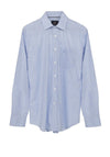Magee 1866 Tullagh Check Shirt, Blue & White