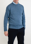 Magee 1866 Carn Crew Neck Sweater, Sea Blue