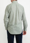 Magee 1866 Tullagh Check Shirt, Olive & White