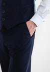 Magee 1866 Finn Micro Design Trousers, Navy
